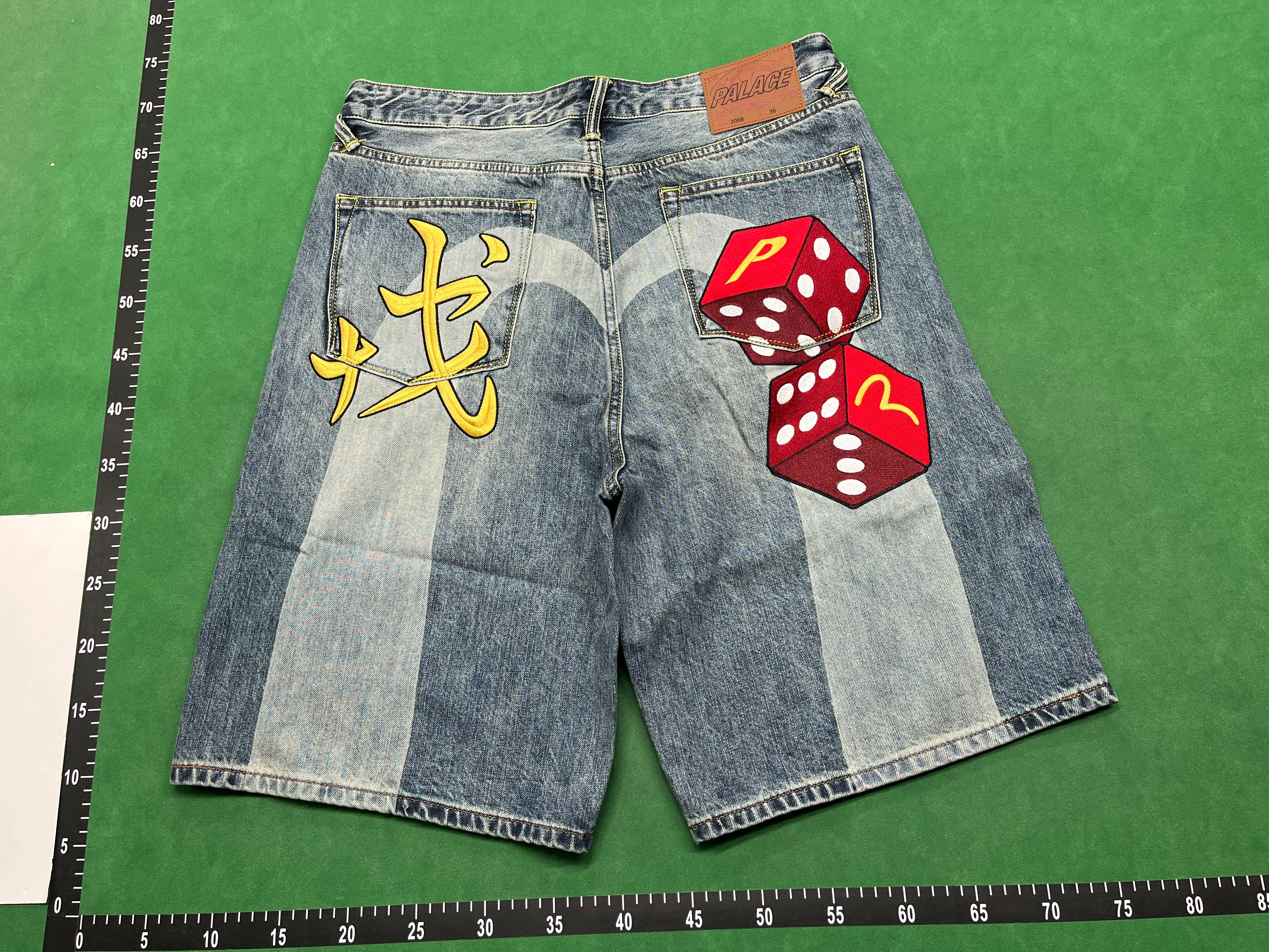 QC Photo - Palace x Evisu Dice Shorts
