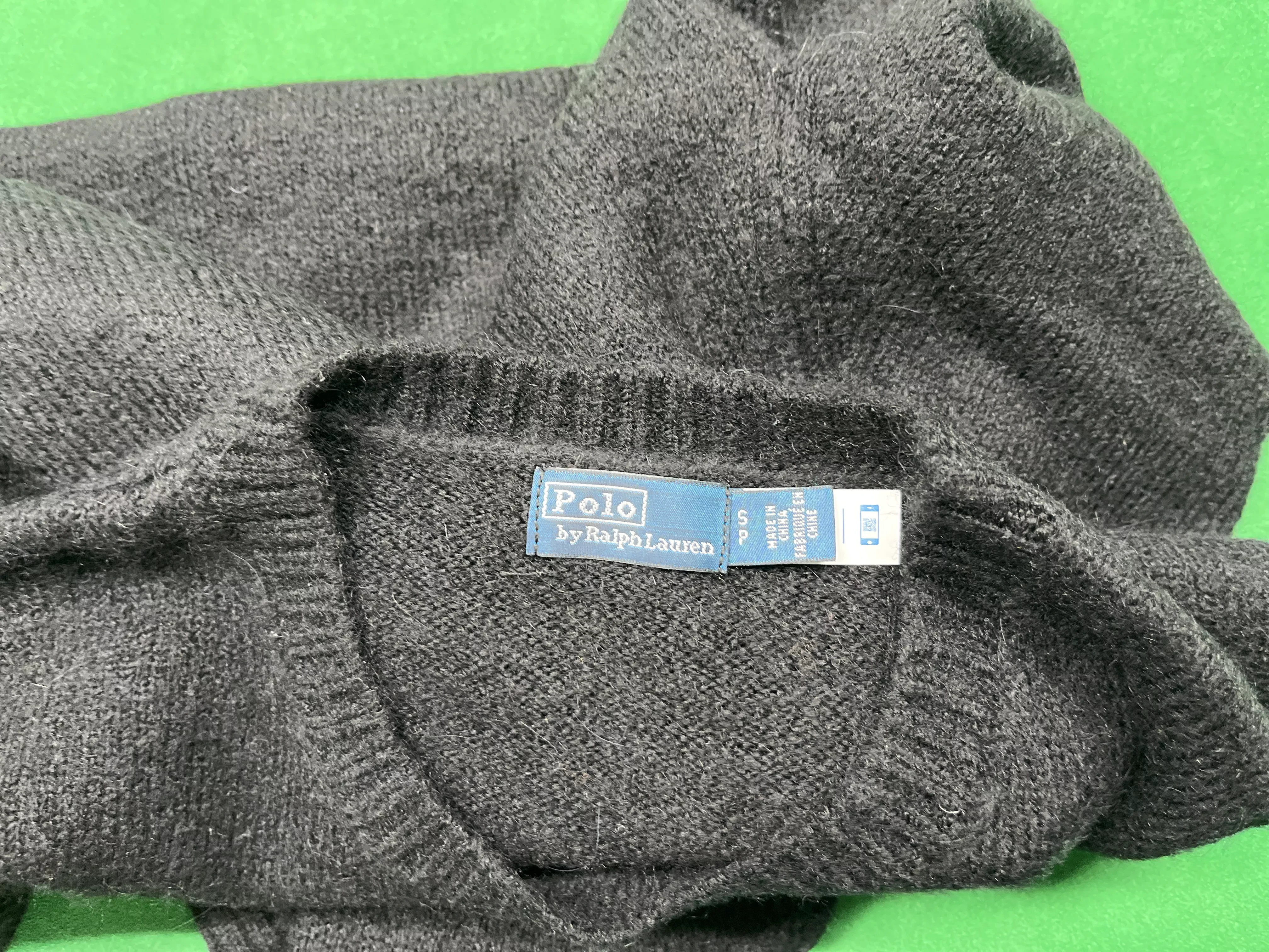 QC Photo - Polo Ralph Lauren Tuxedo Bear Wool Sweater