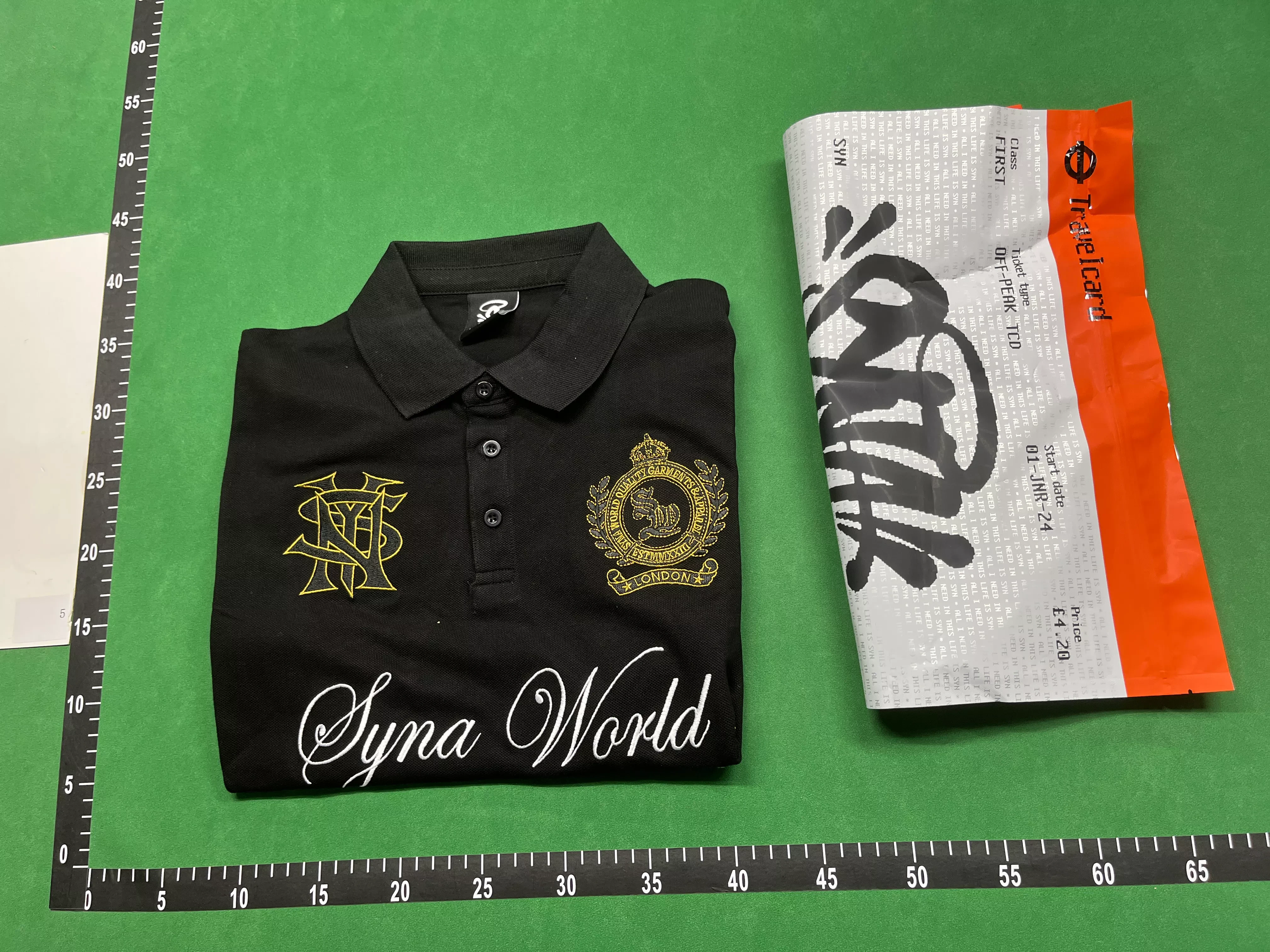 QC Photo - Syna World London Black Polo